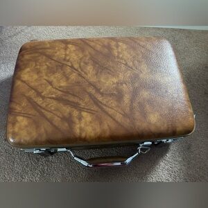 Vintage American Tourister hard-sided briefcase